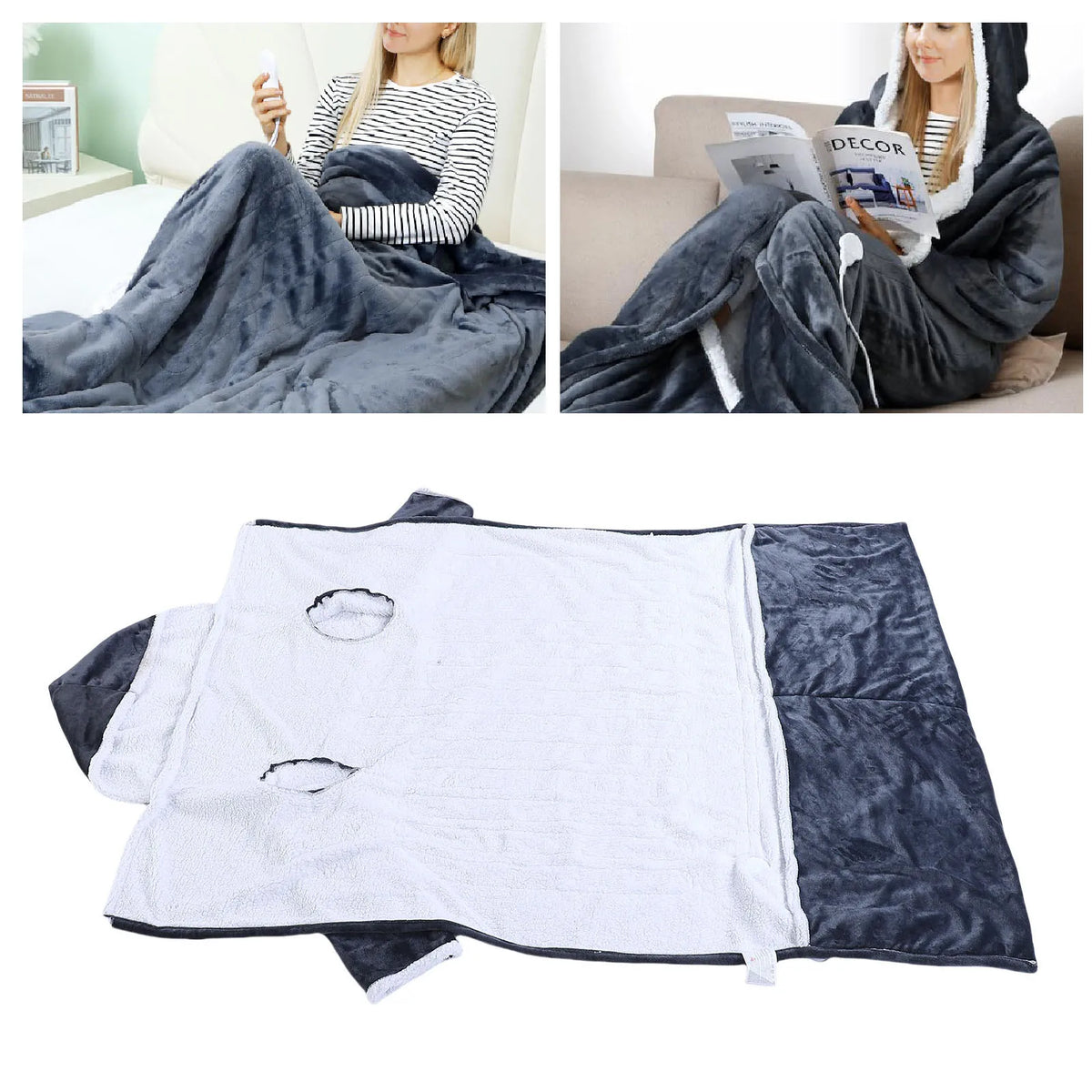 Cozyflux Self heating robe